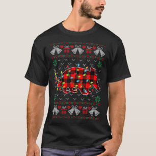 T-shirt Armadillo Xmas éclaire un doux pull de Noël