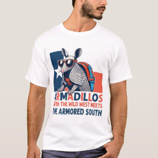 T-shirt Armadillos - Texas Armadillos