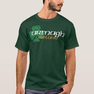 T-shirt ARMAGH Shamrock celtique irlandais-américain