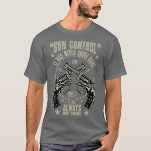 T-shirt Arme à canon à canne à canon à canon cadeau Teft p