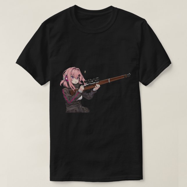T-shirt arme à dessin animé (Design devant)