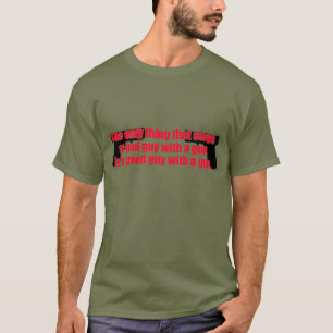 T-shirt Arme à feu de bon garçon