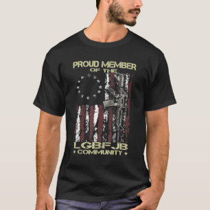 T-shirt Arme Américaine Drapeau Patriots Fier Membre De Lg