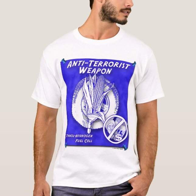 T-shirt Arme anti-terroriste (Devant)