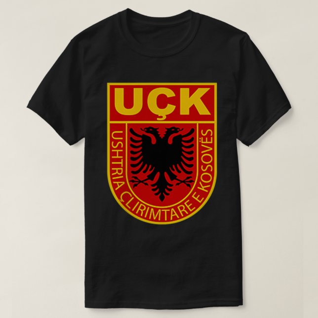 T-shirt armée albanaise du kosovo camerounais (Design devant)