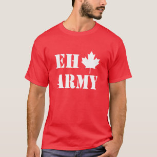 T-shirt Armée de Canada Eh