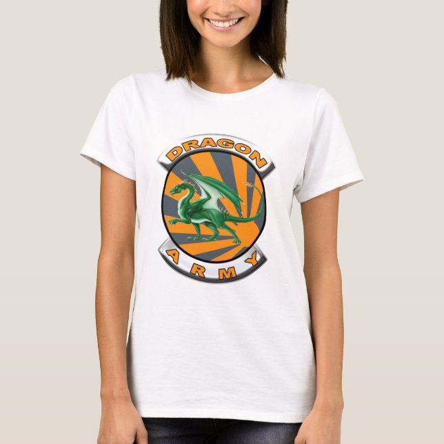 T-shirt Armée de dragon (Devant)