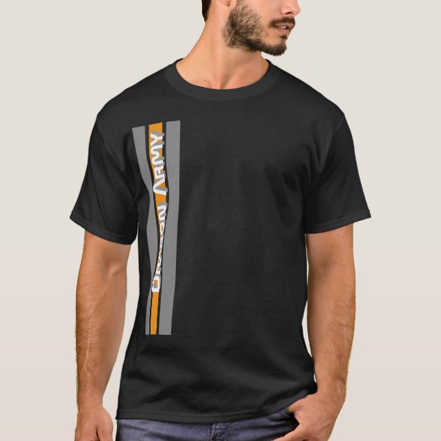 T-shirt Armée de dragon du jeu d'Ender (verticale) (Devant)