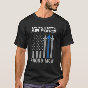 T-shirt Armée de l'air américaine Fière mère - Fière maman