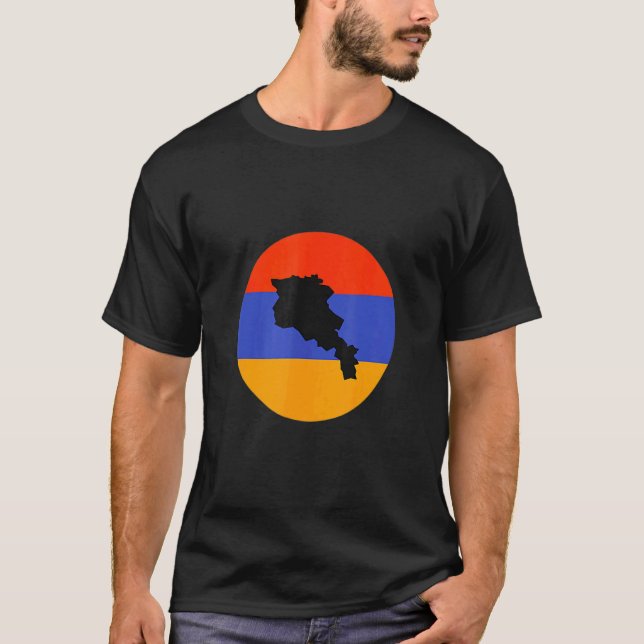 T-shirt Armenian Flag   Armenia (Devant)