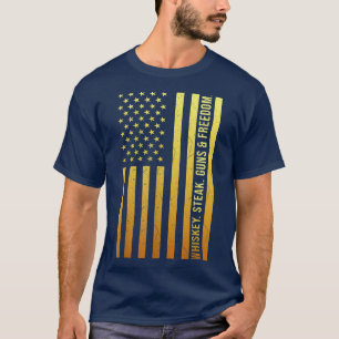 T-shirt Armes à whisky steak liberté