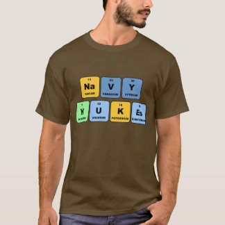 T-shirt Armes nucléaires élémentaires de marine