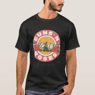 T-shirt Armes Officielles Nâ€™ Roses 1989 Sceau à balles L
