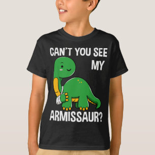 T-shirt Armissaur Bones brisées Bras Blessures Dinosaure R