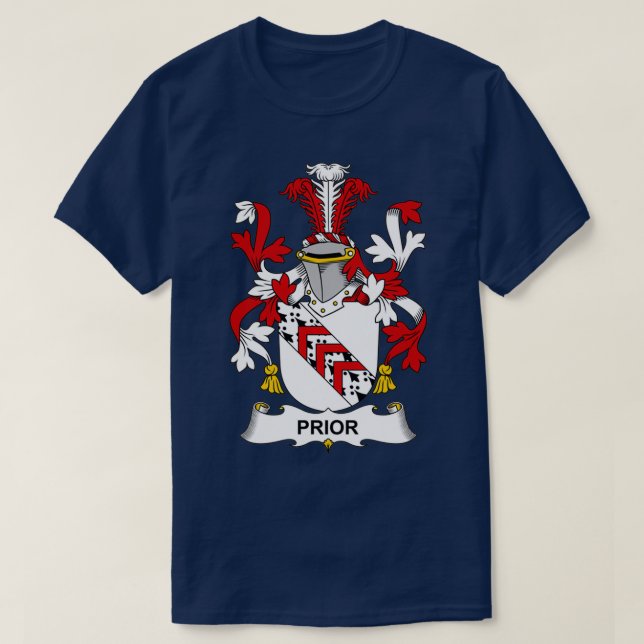 T-shirt Armoiries antérieures Armoiries de la famille Cres (Design devant)