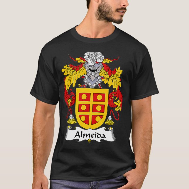 T-shirt Armoiries d'Almeida Crête de famille (Devant)
