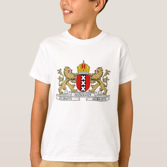 T-shirt Armoiries d'Amsterdam (Devant)