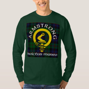 T-shirt Armoiries d'Armstrong Invictus Maneo