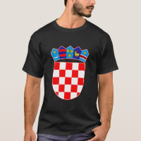 T-Shirt Armoiries de Croatie | Patrimoine Croate