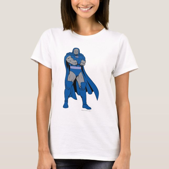 T-shirt Armoiries de Darkseid croisées (Devant)
