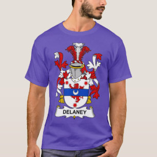 T-shirt Armoiries de Delaney Armoiries de la famille Crest