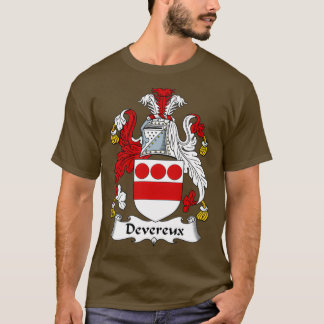 T-shirt Armoiries de Devereux Armoiries de la famille