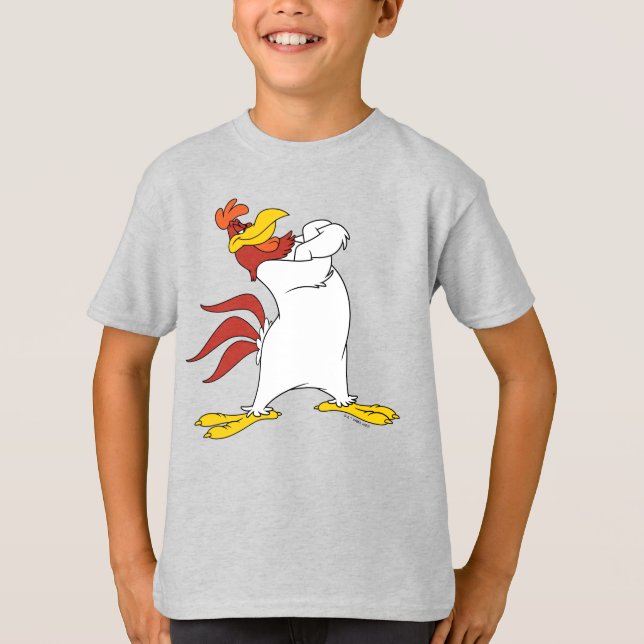 T-shirt Armoiries de Foghorn Leghorn franchies (Devant)