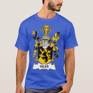 T-shirt Armoiries de Giles Crest de la famille