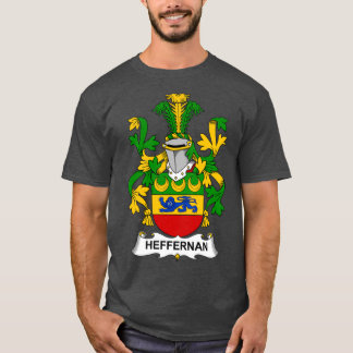 T-shirt Armoiries de Heffernan Armoiries de la famille