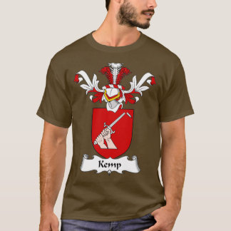 T-shirt Armoiries de Kemp Armoiries de la famille