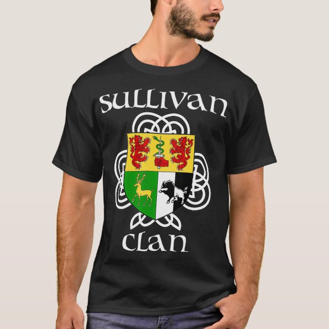 T-shirt Armoiries de la famille Sullivan (Devant)