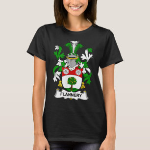 T-shirt Armoiries de la Flannerie Armoiries de la famille 