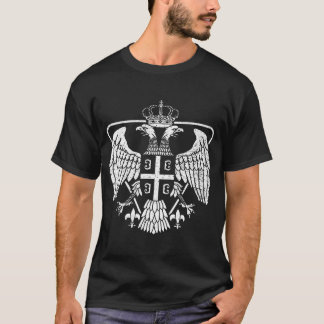 T-shirt Armoiries de l'aigle serbe