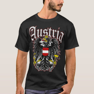 T-shirt Armoiries de l'Autriche Aigle autrichien Oesterrei