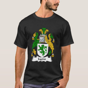 T-shirt Armoiries de Lyons Famille Crest Classic
