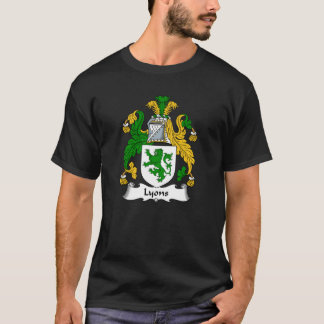 T-shirt Armoiries de Lyons Family Crest