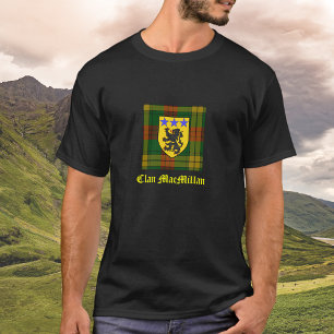 T-shirt Armoiries de MacMillan Tartan