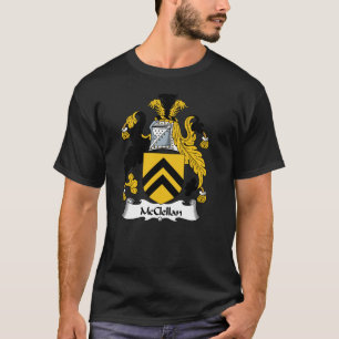 T-shirt Armoiries de McClellan Famille McClellan Crest Cla