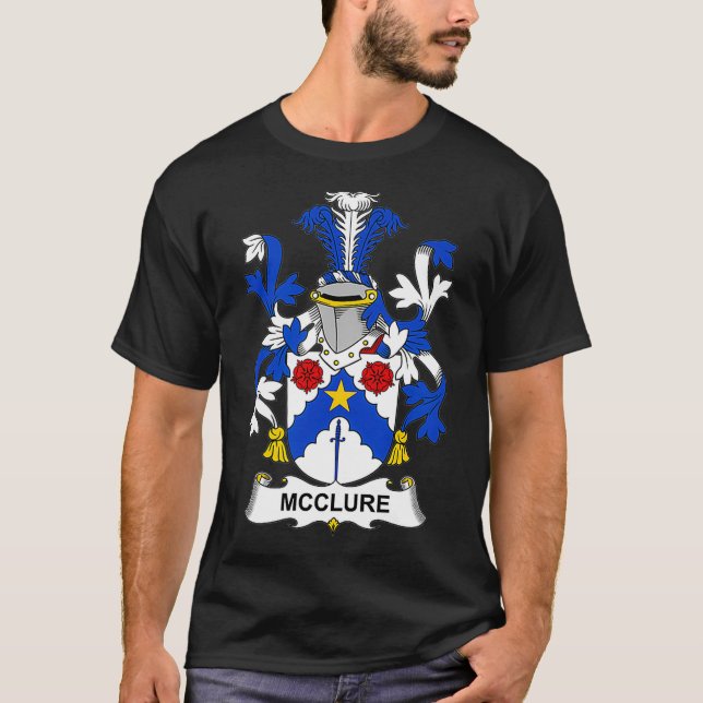 T-shirt Armoiries de McClure Famille Crest (Devant)