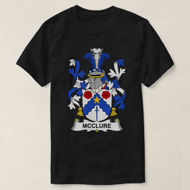 T-shirt Armoiries de McClure Famille Crest  (Design devant)