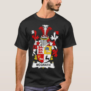 T-shirt Armoiries de McGrath Famille Crest