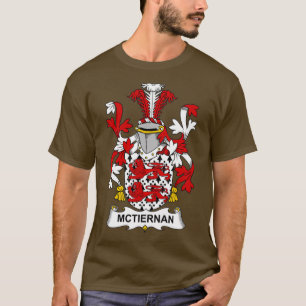 T-shirt Armoiries de McTiernan Armoiries de la famille Cre