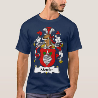T-shirt Armoiries de Metzler Armoiries de la famille Crest