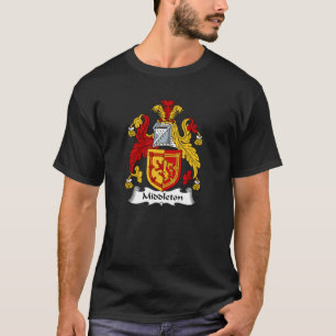 T-shirt Armoiries de Middleton Middleton Family Crest