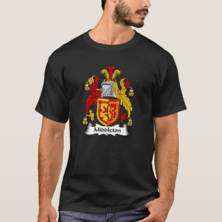 T-shirt Armoiries de Middleton Middleton Family Crest