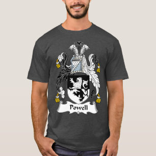 T-shirt Armoiries de Powell Crest de famille