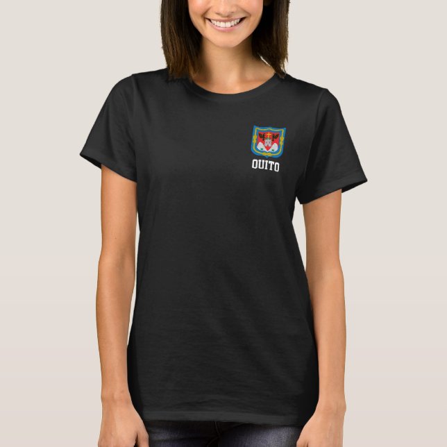 T-shirt Armoiries de Quito, Équateur (Devant)
