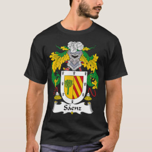 T-shirt Armoiries de Saenz Famille Crest 