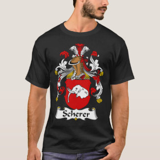 T-shirt Armoiries de Scherer Crest de famille