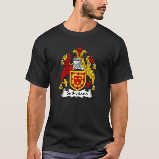 T-shirt Armoiries de Sutherland Sutherland Family Crest